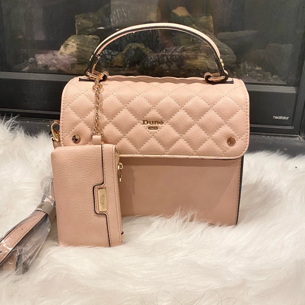 NWOT Dune London blush pink Satchel Bag